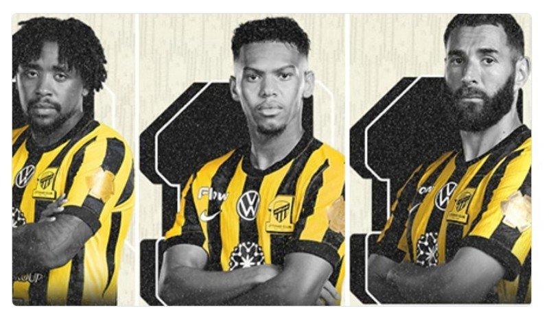 الاتحاد يوضح تفاصيل إصابات بنزيما وبيرجوين وفقيهي