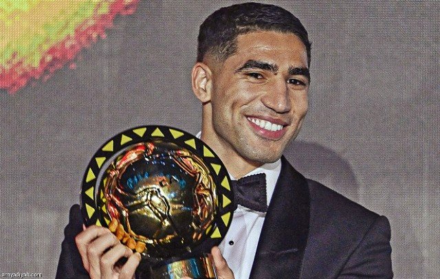 المغربي أشرف حكيمي أفضل لاعب أفريقي لعام 2025