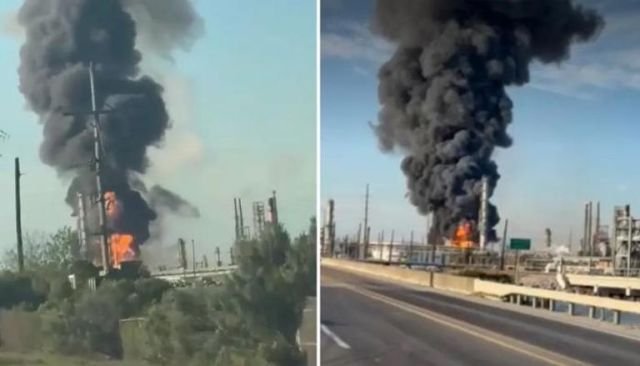 انفجار في مصفاة نفط خام بولاية تكساس الأمريكية