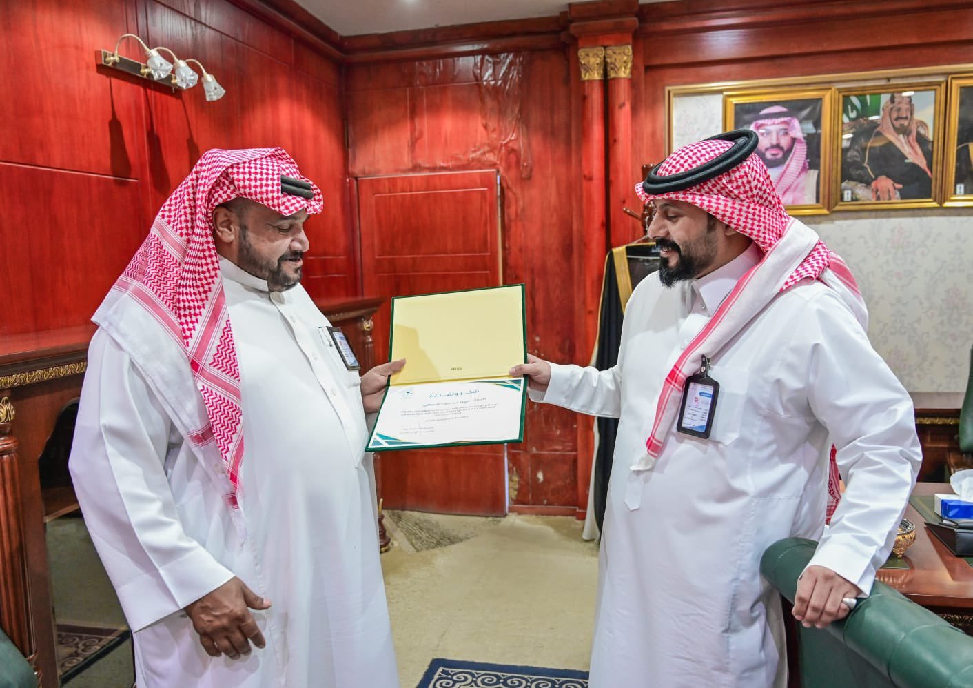 رئيس بلدية الخرمة يكرم المشاركين في “الطائف ترحب بضيوف الرحمن”