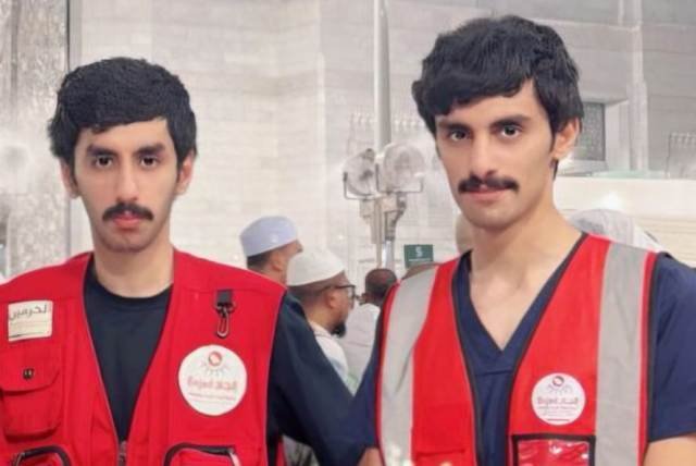 إنجاد للبحث والإنقاذ تكرّم المسعفين هزاع وسعد الدوسري