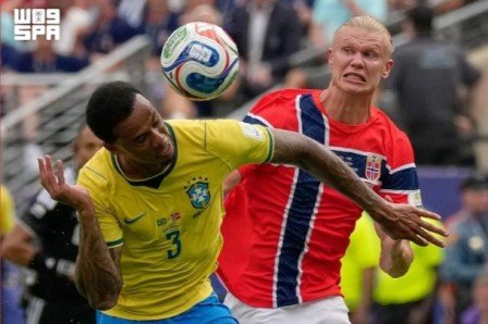 بهدفي هالاند النرويج تخرج البرازيل من كأس العالم