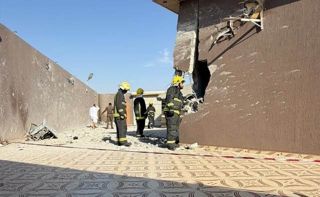 وفاة يمني وإصابة مواطنة في سقوط شظايا مسيّرة حوثية بالطائف